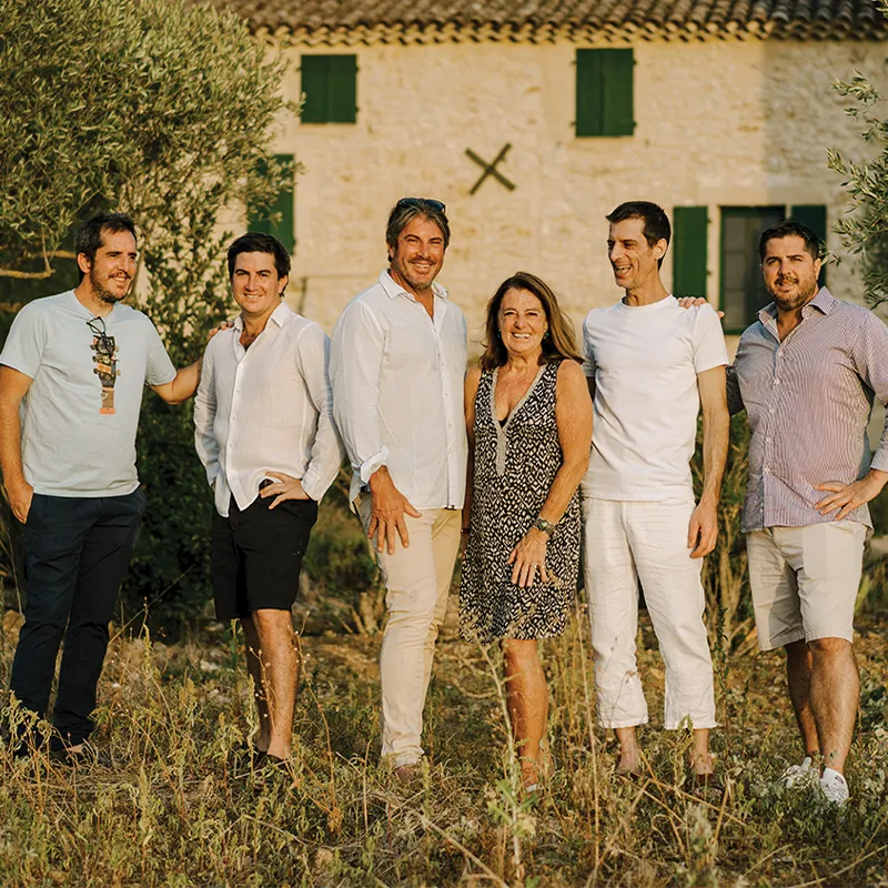 Domaine-Daumas-Gassac-Gael-Basile-Samuel-Veronique-Amelien-Roman-CP-Vincent-Bartoli